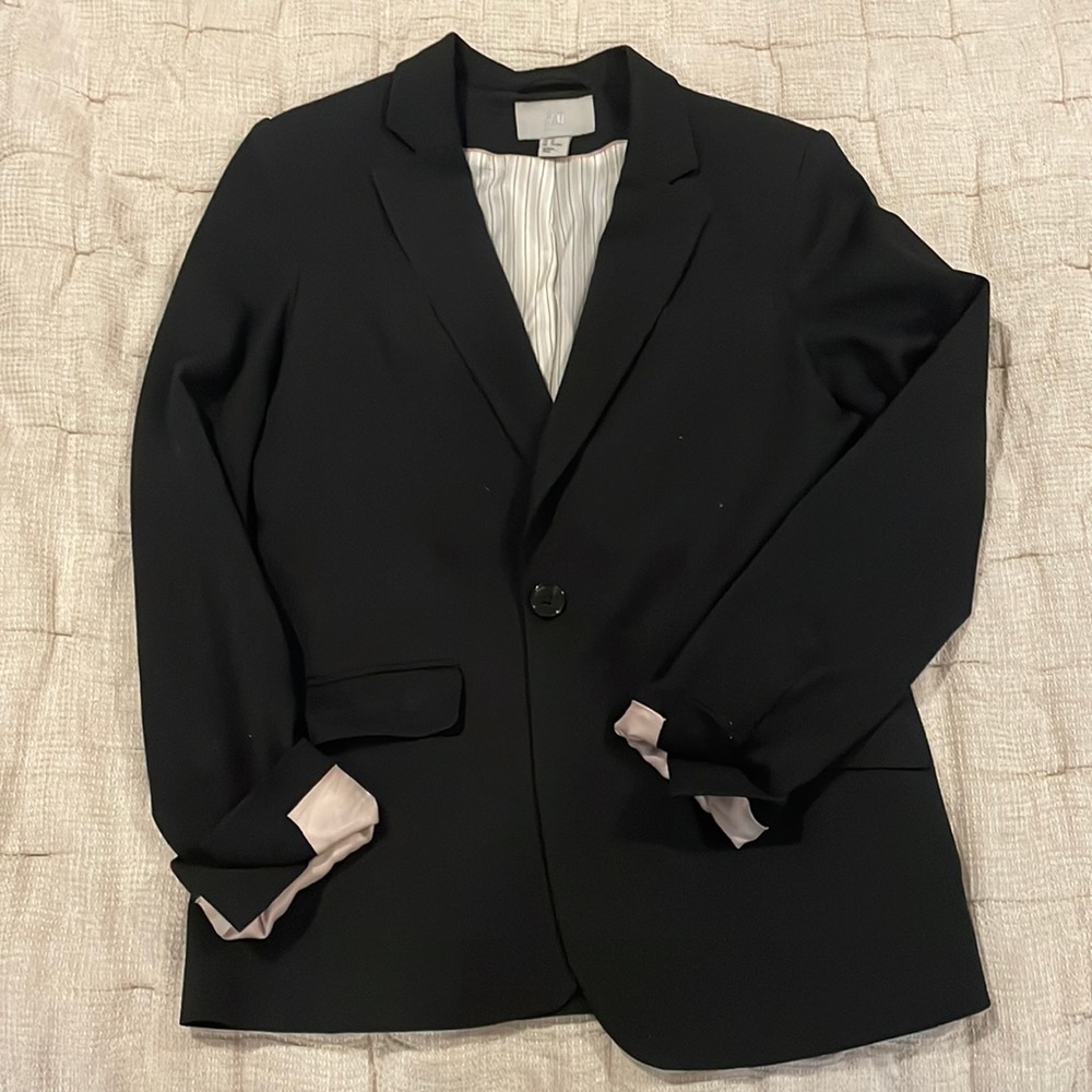 H&M black blazer